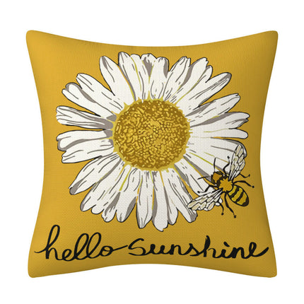 Decorations Pillows Covers Sunflower Throw Cushion Covers Lumbar Pillow Cases for Couch Sunflower Decor