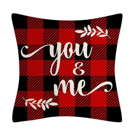 Heart Cushion Covers Love Square Throw Pillows Valentines Day Pillow Cover Valentines Day Decor for Home