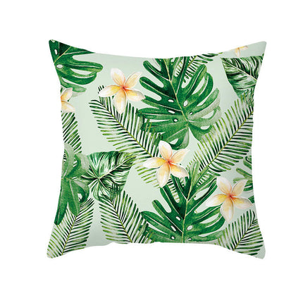 Green Outdoor Cushion Covers Waterproof Throw Pillow Covers Summer Pillows Cover Decorative for Home