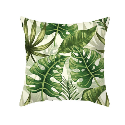 Green Outdoor Cushion Covers Waterproof Throw Pillow Covers Summer Pillows Cover Decorative for Home