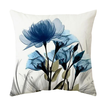 Floral Throw Pillow Covers Spring Summer Farmhouse Pillowcase Cushion Cases for Sofa Bed Home Car Decor