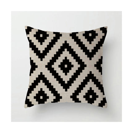 Modern Geometry Throw Pillow Covers Square Home Decorative Cushion Cover Pillowcase for Sofa Bed