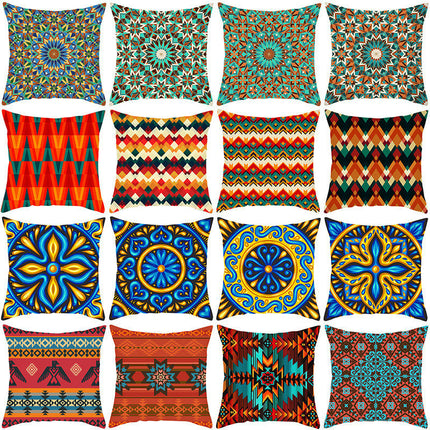 Ethnic style Throw Pillow Covers Home Decor Pillow Cases Outdoor Cushion Couch Sofa Pillowcases