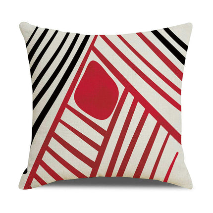 Throw Pillow Covers,Striped Decorative Modern Accent Pillow Cases for Sofa Couch Bedroom Cushion Case