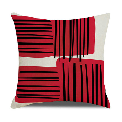 Throw Pillow Covers,Striped Decorative Modern Accent Pillow Cases for Sofa Couch Bedroom Cushion Case