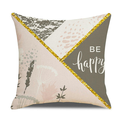 Throw Pillow Covers,Modern Decorative Spring Pillow Cases for Sofa Couch Bedroom Cushion Case