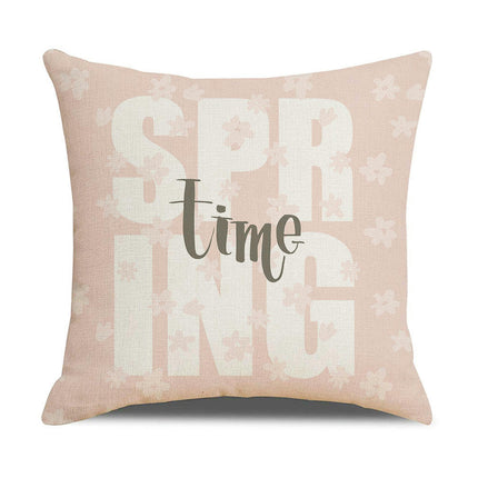 Throw Pillow Covers,Modern Decorative Spring Pillow Cases for Sofa Couch Bedroom Cushion Case