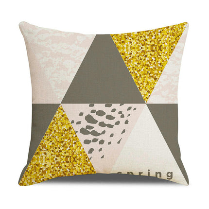 Throw Pillow Covers,Modern Decorative Spring Pillow Cases for Sofa Couch Bedroom Cushion Case