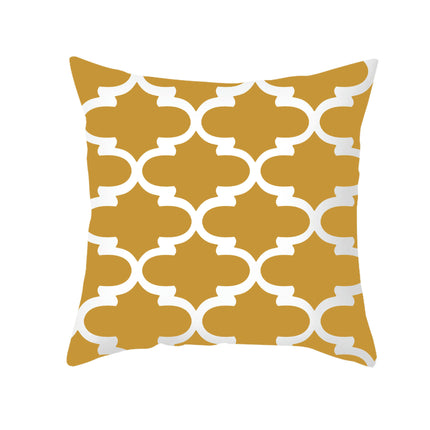 Cushion Cover Throw Pillow Covers Modern Geometric Decorative Pillow Covers for Couch Sofa Bed