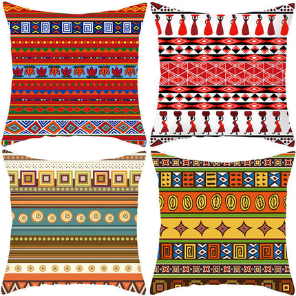 Outdoor Cushion Cover Throw Pillow Covers Ethnic Decorative Pillow Covers for Sofa Bed Home