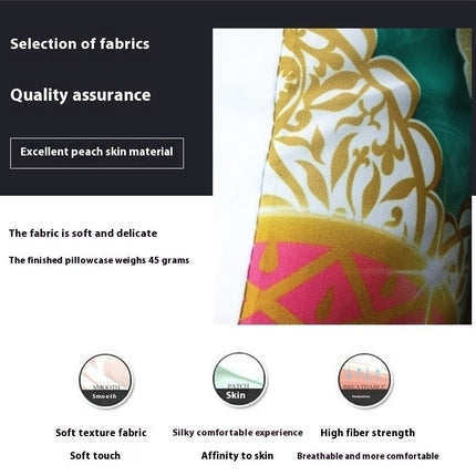 Outdoor Throw Pillow Covers Boho Cushion Cases Square Ethnic Style Pillowcase for Home Decor-A