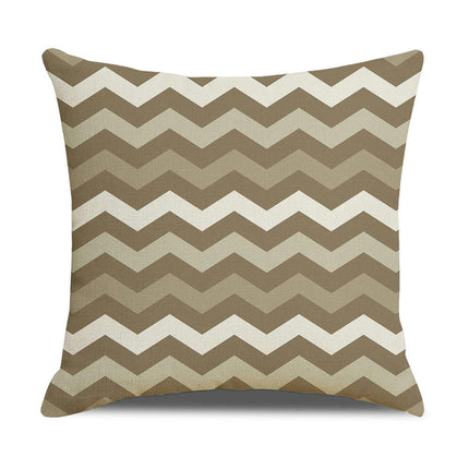 Throw Pillowcase Geometric Pillow Covers Decorative Farmhouse Pillow Cover Soft Cushion Case for Home Decor