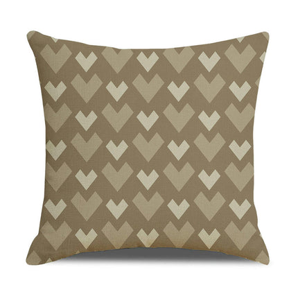 Throw Pillowcase Geometric Pillow Covers Decorative Farmhouse Pillow Cover Soft Cushion Case for Home Decor