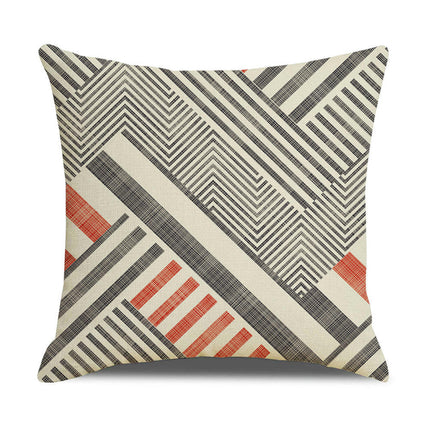 Geometric Stripes Cushion Covers Throw Pillow Covers Outdoor Decorative Home Decor for Bed Sofa Office