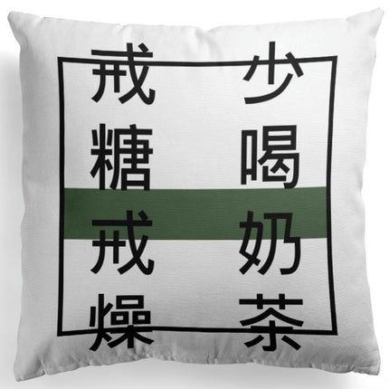 Throw Pillow Covers Fun decorative pillowcase Home Decor Square Modern Simple Pillowcases for Sofa