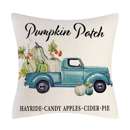 Thanksgiving Throw Pillow Covers Soft Pumpkin Autumn Pillow Covers Cushion Covers for Home Decorative