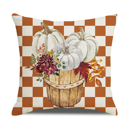 Decorative Pillowcases Throw Pillow Covers Farmhouse Cushion Cases Home Decor Square Floral Pillow Case-A