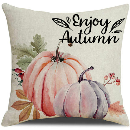 Fall Decor Pillow Covers Pumpkin Truck Farmhouse Cushion Cases for Home Decorative Pillows Cover