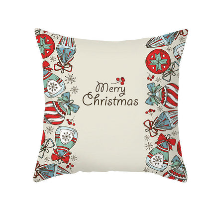 Winter Pillow Covers Christmas Decor Snow Throw Pillow Cases Cushion Cover Home Decorative Xmas Decorations