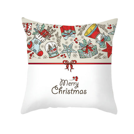 Winter Pillow Covers Christmas Decor Snow Throw Pillow Cases Cushion Cover Home Decorative Xmas Decorations