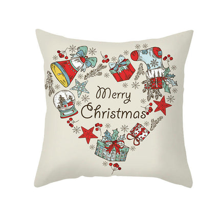 Winter Pillow Covers Christmas Decor Snow Throw Pillow Cases Cushion Cover Home Decorative Xmas Decorations