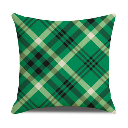 Check Plaids Christmas Pillow Covers Cushion Pillow Covers for Home Decorations Linen Throw Pillow Covers