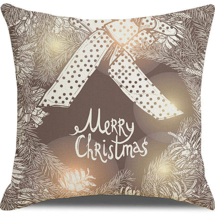 Christmas Bell Pillow Covers Christmas Cushion Covers Christmas Decorative Throw Pillow Covers