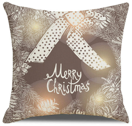 Christmas Bell Pillow Covers Christmas Cushion Covers Christmas Decorative Throw Pillow Covers