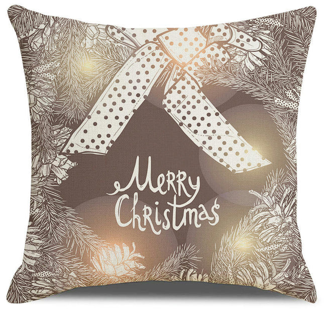 Christmas Bell Pillow Covers Christmas Cushion Covers Christmas Decorative Throw Pillow Covers