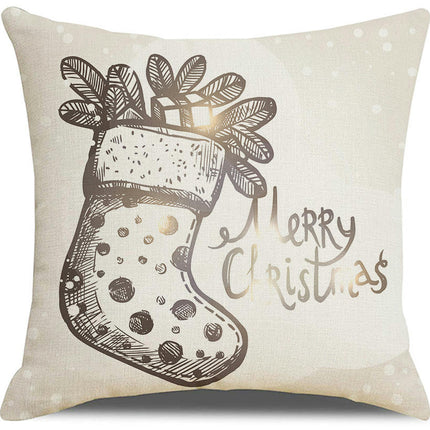 Christmas Bell Pillow Covers Christmas Cushion Covers Christmas Decorative Throw Pillow Covers