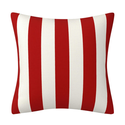 Merry Christmas Red Linen Pillowcase Throw Pillow Covers Cushion Cover Sofa Decorative Square Decorative