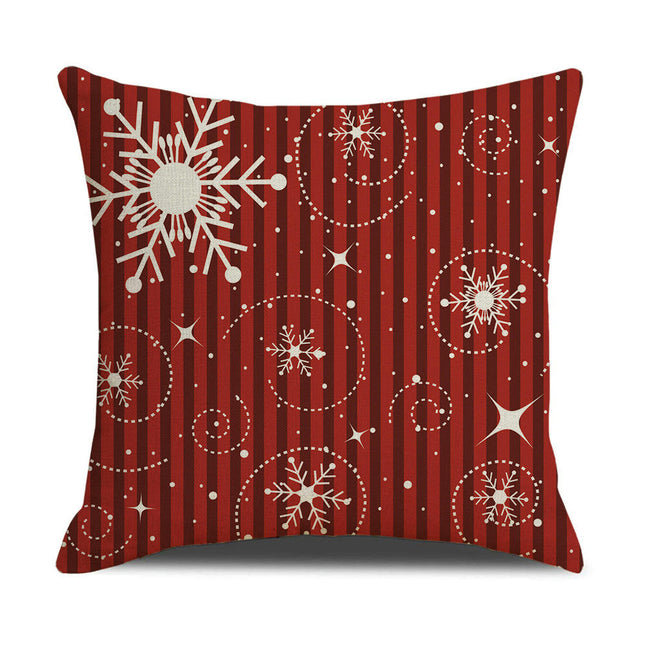 Christmas Pillow Covers Christmas Decor Throw Pillow Covers, Outdoor Linen Pillow Covers for Sofa Coffee