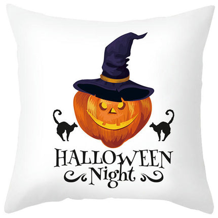 Halloween Pillow Covers Ghost Pumpkins Pillowcase Holiday Throw Pillows Cover for Home Sofa Decor