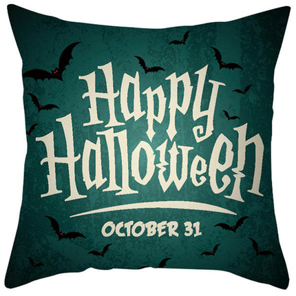 Halloween Pillow Covers Ghost Pumpkins Pillowcase Holiday Throw Pillows Cover for Home Sofa Decor