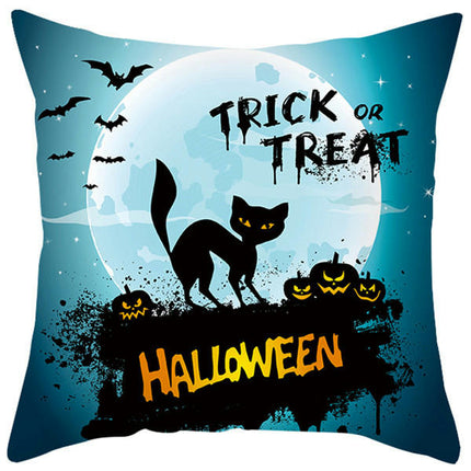 Halloween Pillow Covers Ghost Pumpkins Pillowcase Holiday Throw Pillows Cover for Home Sofa Decor