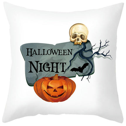 Halloween Pillow Covers Ghost Pumpkins Pillowcase Holiday Throw Pillows Cover for Home Sofa Decor