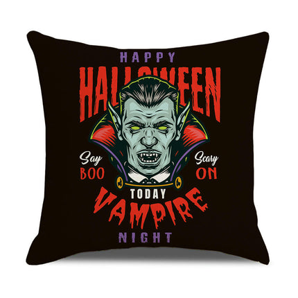 Halloween Pillow Covers Funny Skull Throw Pillow Covers Halloween Home Decor Cushion Covers for Sofa Bedroom