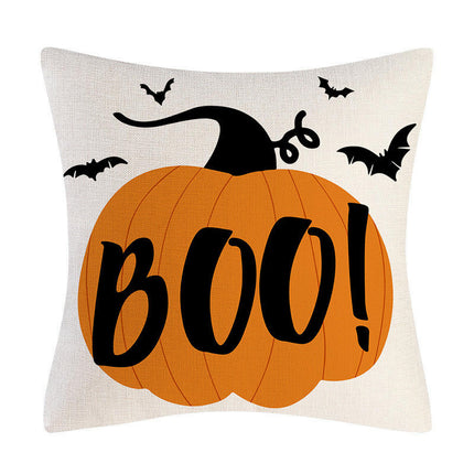 Halloween Pillow Covers Letter Throw Pillow Covers Halloween Home Decor Cushion Covers for Sofa Bedroom