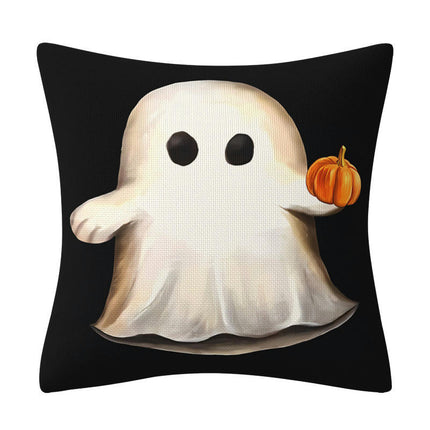 Halloween Decorations Pillow Covers Halloween Throw Pillow Covers Ghost Pumpkin Cushion Covers for Sofa