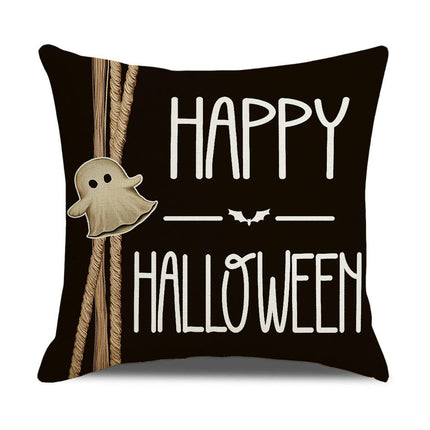 Halloween Truck Throw Pillow Covers Pumpkin Halloween Decor Pillows Cases Pillow Cases for Home