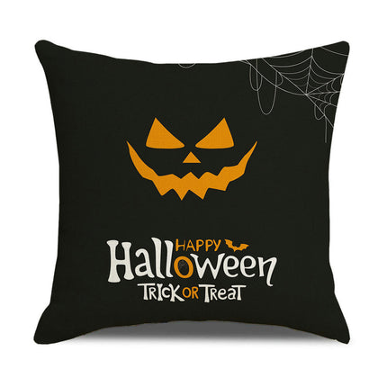 Halloween Letter Throw Pillow Covers Halloween Decor Pillows Cases Pillow Cases for Home