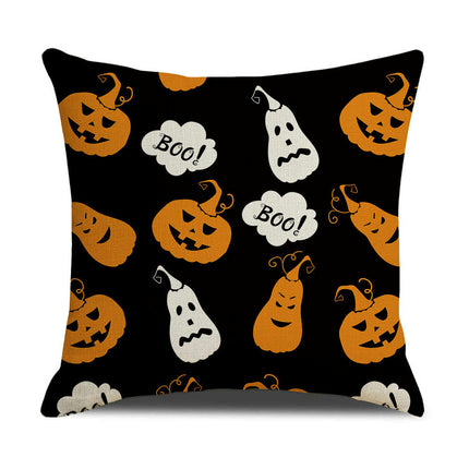 Halloween Pillow Covers Funny Throw Pillow Covers Halloween Home Decor Cushion Covers for Sofa Bedroom