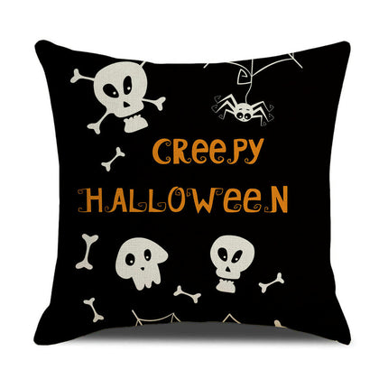 Halloween Pillow Covers Funny Throw Pillow Covers Halloween Home Decor Cushion Covers for Sofa Bedroom