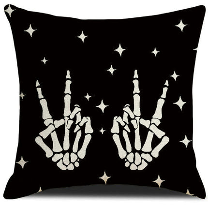 Halloween Pillow Cover Spider Web Pillow Case Black Throw Cushion Cover Cushion Cases for Home