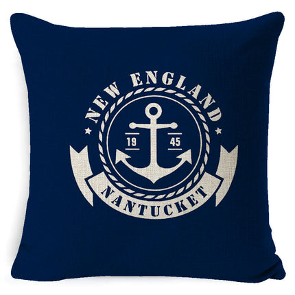 Throw Pillow Covers Sailboat Decorative Pillow Cases Cushion Covers for Sofa Bed Home Decor