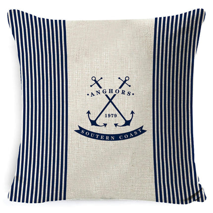 Throw Pillow Covers Sailboat Decorative Pillow Cases Cushion Covers for Sofa Bed Home Decor