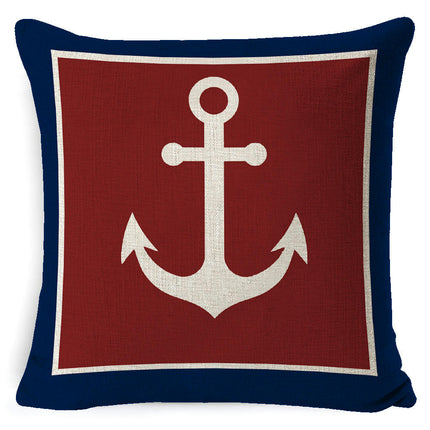 Throw Pillow Covers Sailboat Decorative Pillow Cases Cushion Covers for Sofa Bed Home Decor