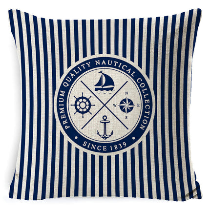 Throw Pillow Covers Sailboat Decorative Pillow Cases Cushion Covers for Sofa Bed Home Decor