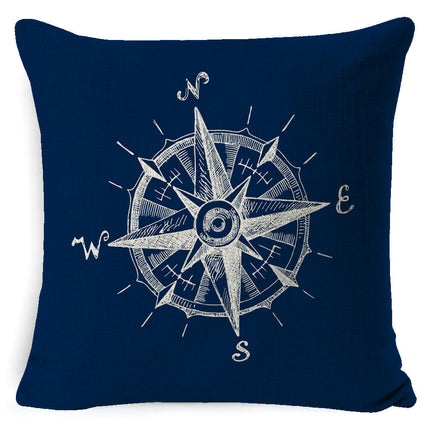 Throw Pillow Covers Sailboat Decorative Pillow Cases Cushion Covers for Sofa Bed Home Decor