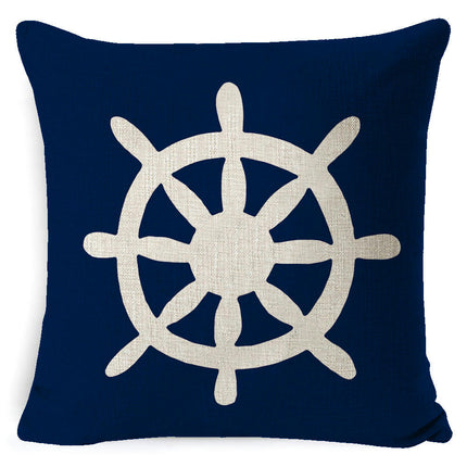 Throw Pillow Covers Sailboat Decorative Pillow Cases Cushion Covers for Sofa Bed Home Decor